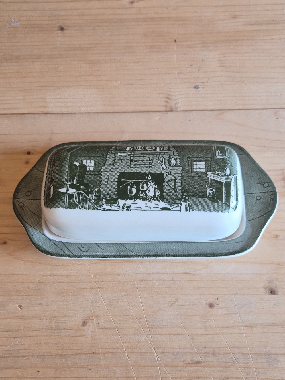 Royal Homestead by Royal Butter Dish and Lid